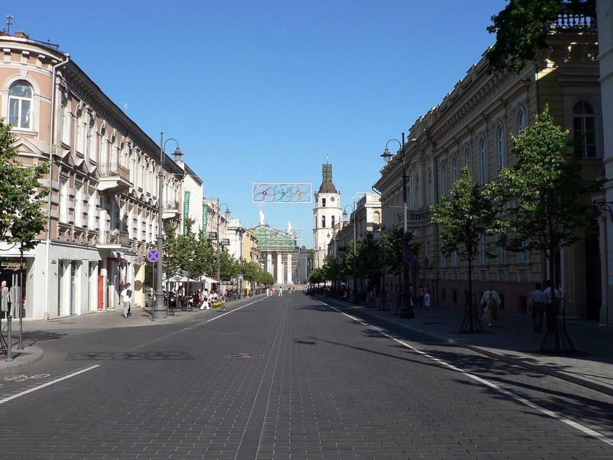Downtown Apartment In Vilnius Str. Esterno foto